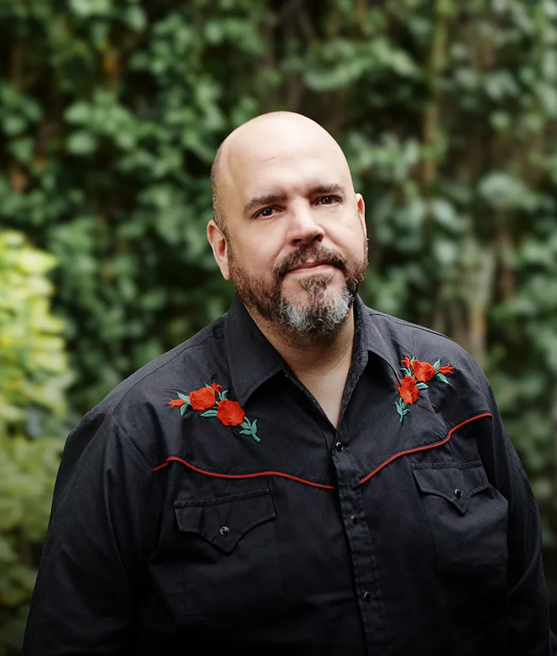 Juan Pablo Villasenor lives with obesity and cardiovascular disease in Mexico. (photo)